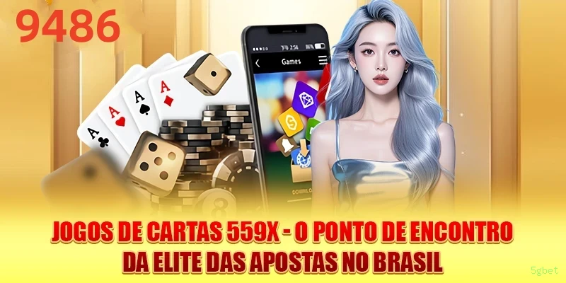 Imagem promocional da 5gbet mostrando a plataforma e suas vantagens